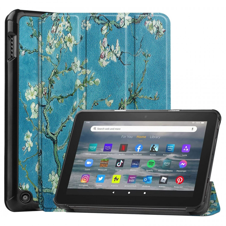 Чехол Smart Case для Amazon Fire 7 (2022) (Apricot Blossom)