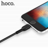 Кабель HOCO Lightning для iPhone / iPad / iPad mini / iPod Touch - 1м. (черный)