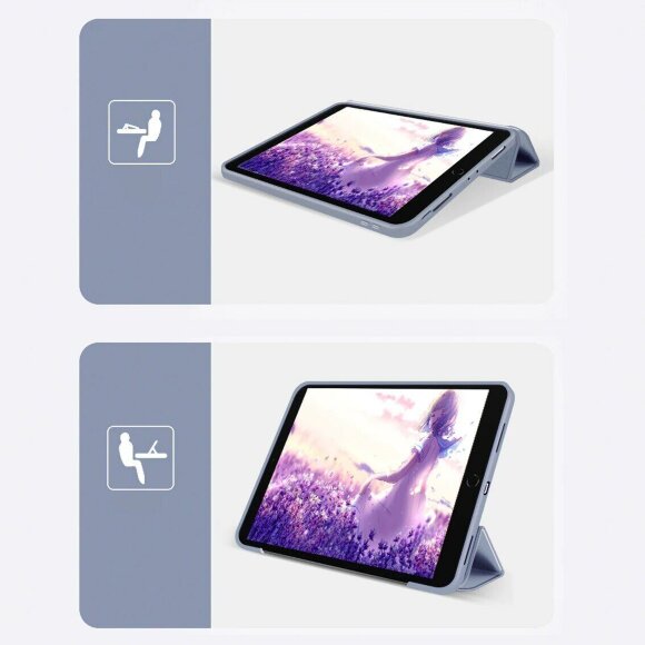 Чехол Smart Case Slim Design GOOJODOQ для Apple iPad 10.2 (синий)