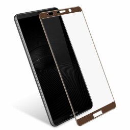 Защитное стекло 3D для Huawei Mate 10 (коричневый)