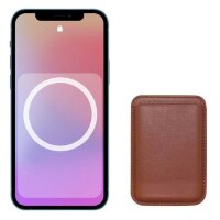 Чехол-бумажник MagSafe Wallet для iPhone (темно-коричневый)