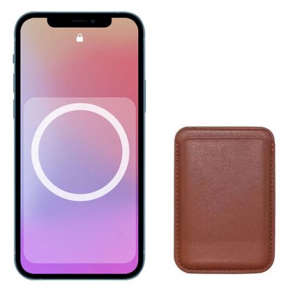 Чехол-бумажник MagSafe Wallet для iPhone (темно-коричневый)
