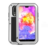 Гибридный чехол LOVE MEI для Huawei P20 Pro / P20 Plus (серебряный) Гибридный чехол LOVE MEI для Huawei P20 Pro / P20 Plus (серебряный)