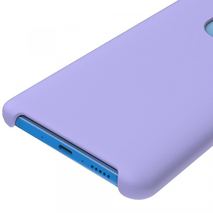 Силиконовый чехол Mobile Shell для Huawei Mate 20X (фиолетовый)