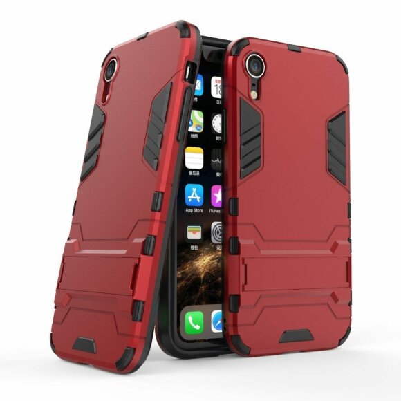 Чехол Duty Armor для iPhone XR (красный)