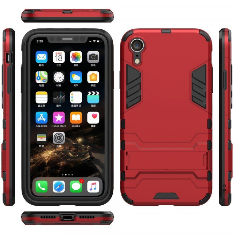 Чехол Duty Armor для iPhone XR (красный)