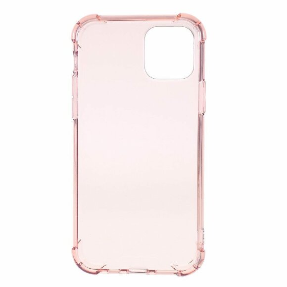 Силиконовый чехол с усиленными бортиками для iPhone 11 Pro (розовый) Силиконовый чехол с усиленными бортиками для iPhone 11 Pro (розовый)