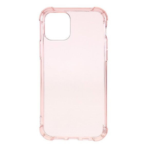 Силиконовый чехол с усиленными бортиками для iPhone 11 Pro (розовый) Силиконовый чехол с усиленными бортиками для iPhone 11 Pro (розовый)