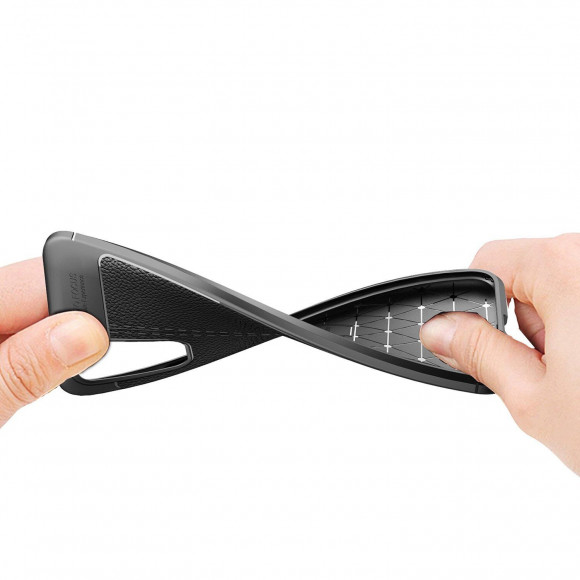 Чехол-накладка Litchi Grain для Honor V30 / Honor View 30 Pro (черный) Чехол-накладка Litchi Grain для Honor V30 / Honor View 30 Pro (черный)