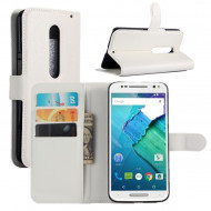 Чехол с визитницей для Motorola Moto X Style (белый) Чехол с визитницей для Motorola Moto X Style (белый)