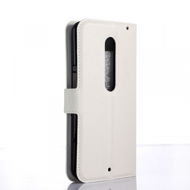 Чехол с визитницей для Motorola Moto X Style (белый)