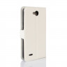 Чехол с визитницей для LG X Power 2 M320  (белый)
