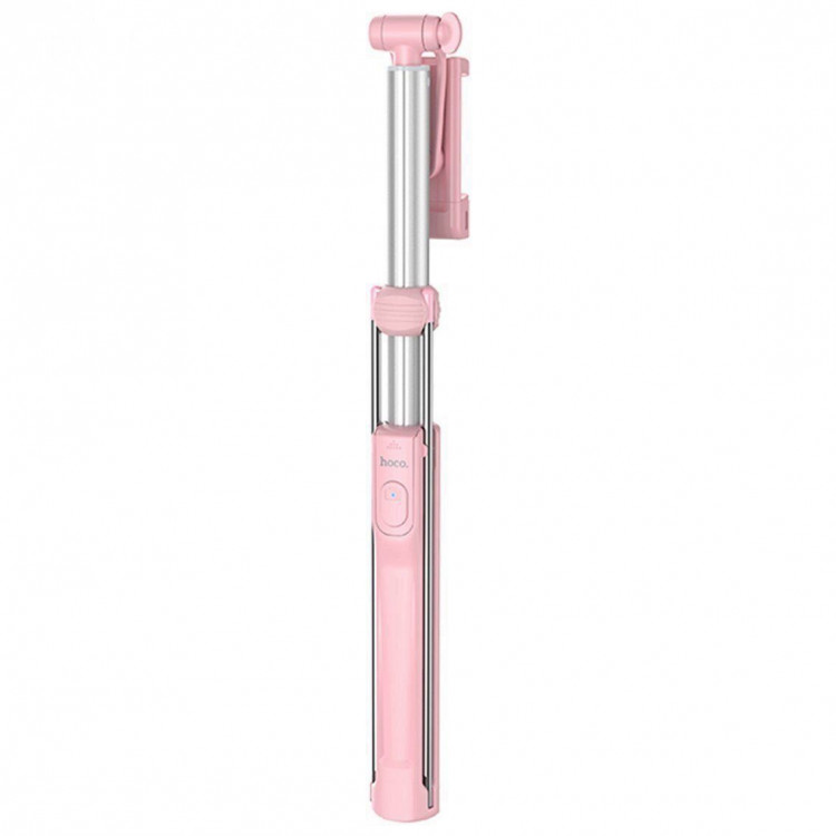 Селфи - монопод с Bluetooth Hoco L = 1,6 метра (розовый)