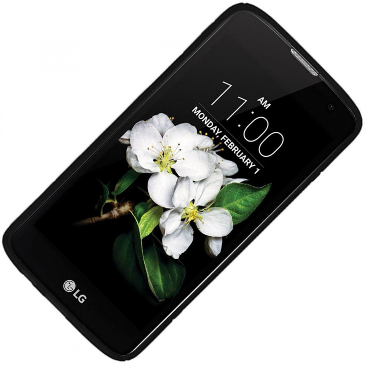 Нескользящий чехол для LG K7 (черный)