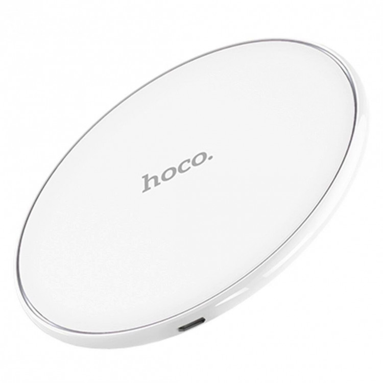Беспроводное зарядное устройство HOCO Homey wireless charger (белый)