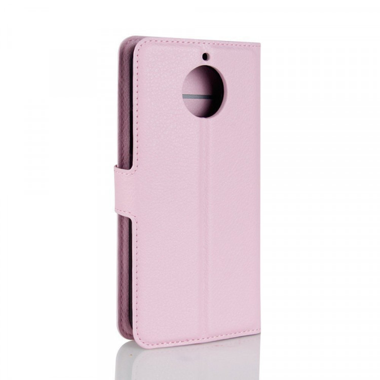 Чехол с визитницей для Motorola Moto G5S (розовый)