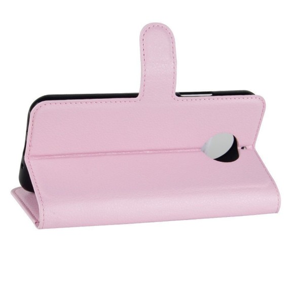 Чехол с визитницей для Motorola Moto G5S (розовый)