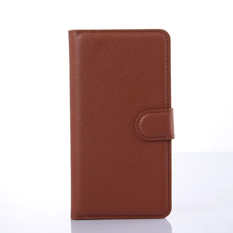 Чехол с визитницей для Lenovo P70 (коричневый)