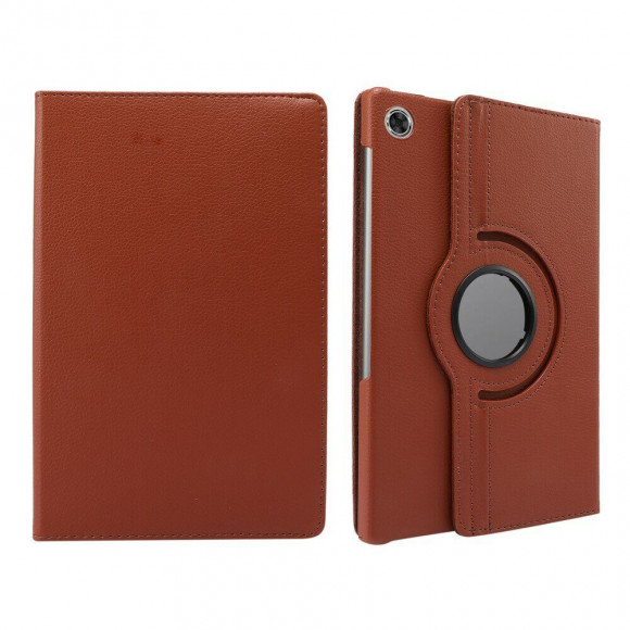 Поворотный чехол для Lenovo Tab M10 HD, Tab M10 HD Gen 2, TB-X306 (коричневый) Поворотный чехол для Lenovo Tab M10 HD, Tab M10 HD Gen 2, TB-X306 (коричневый)