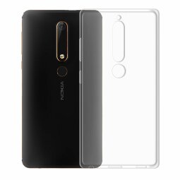 Силиконовый TPU чехол для Nokia 6 (2018) / Nokia 6.1