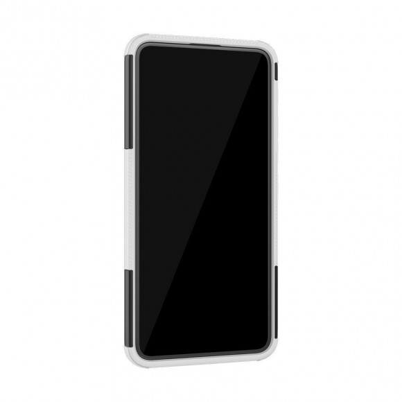 Чехол Hybrid Armor для Asus Zenfone 6 ZS630KL (черный + белый) Чехол Hybrid Armor для Asus Zenfone 6 ZS630KL (черный + белый)