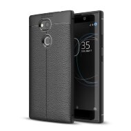 Чехол-накладка Litchi Grain для Sony Xperia L2 (черный)