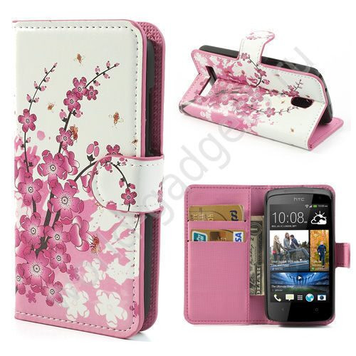 Горизонтальный чехол Pink Plum для HTC Desire 500