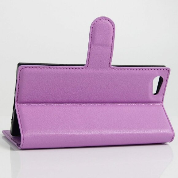 Чехол с визитницей для DOOGEE Y300 (фиолетовый) Чехол с визитницей для DOOGEE Y300 (фиолетовый)