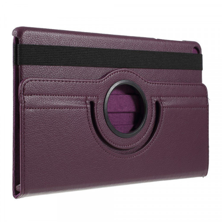 Поворотный чехол для Samsung Galaxy Tab A 10.1 (2019) SM-T510 / SM-T515 (фиолетовый)