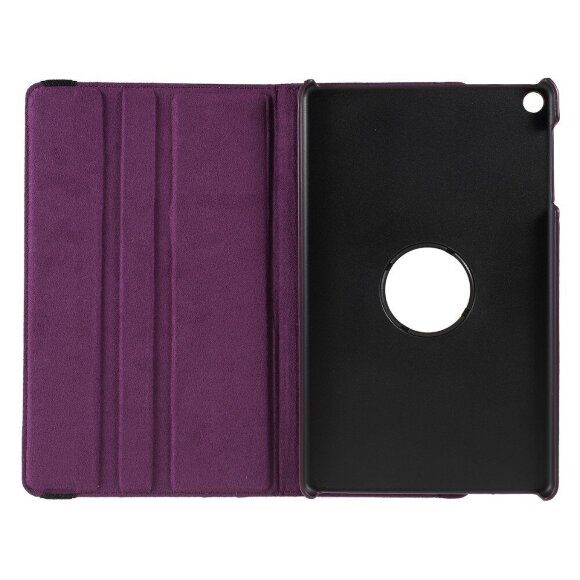 Поворотный чехол для Samsung Galaxy Tab A 10.1 (2019) SM-T510 / SM-T515 (фиолетовый) Поворотный чехол для Samsung Galaxy Tab A 10.1 (2019) SM-T510 / SM-T515 (фиолетовый)