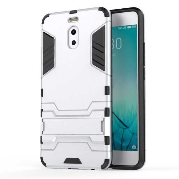 Чехол Duty Armor для Meizu M6 Note (серебряный)