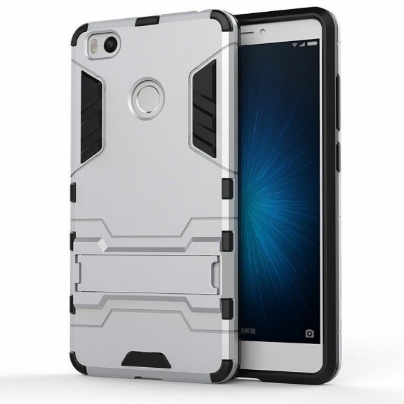 Чехол Duty Armor для Xiaomi Mi4s (серебряный) Чехол Duty Armor для Xiaomi Mi4s (серебряный)