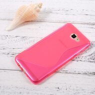 Нескользящий чехол для Samsung Galaxy J5 Prime SM-G570F (малиновый)