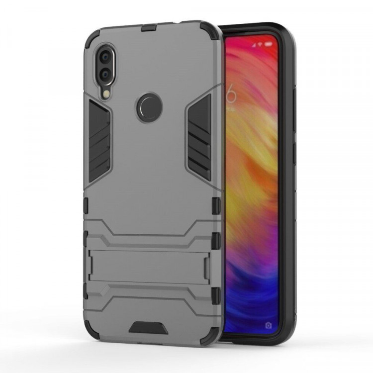 Чехол Duty Armor для Xiaomi Redmi Note 7 / Redmi Note 7 Pro (серый)