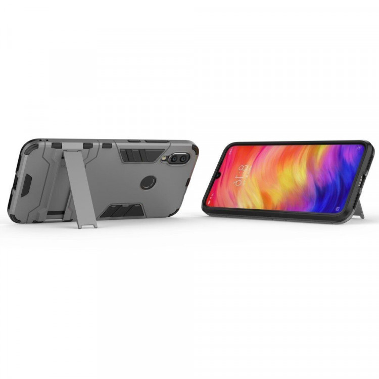 Чехол Duty Armor для Xiaomi Redmi Note 7 / Redmi Note 7 Pro (серый)