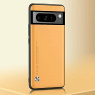 Чехол из искусственной кожи для Google Pixel 8 Pro (желтый)