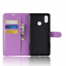 Чехол с визитницей для Xiaomi Mi Max 3 (фиолетовый)