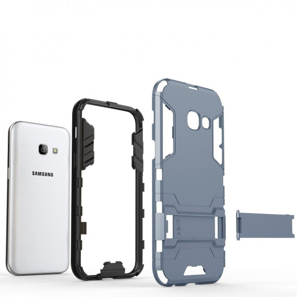 Чехол Duty Armor для Samsung Galaxy A3 (2017) SM-A320F (темно-серый)