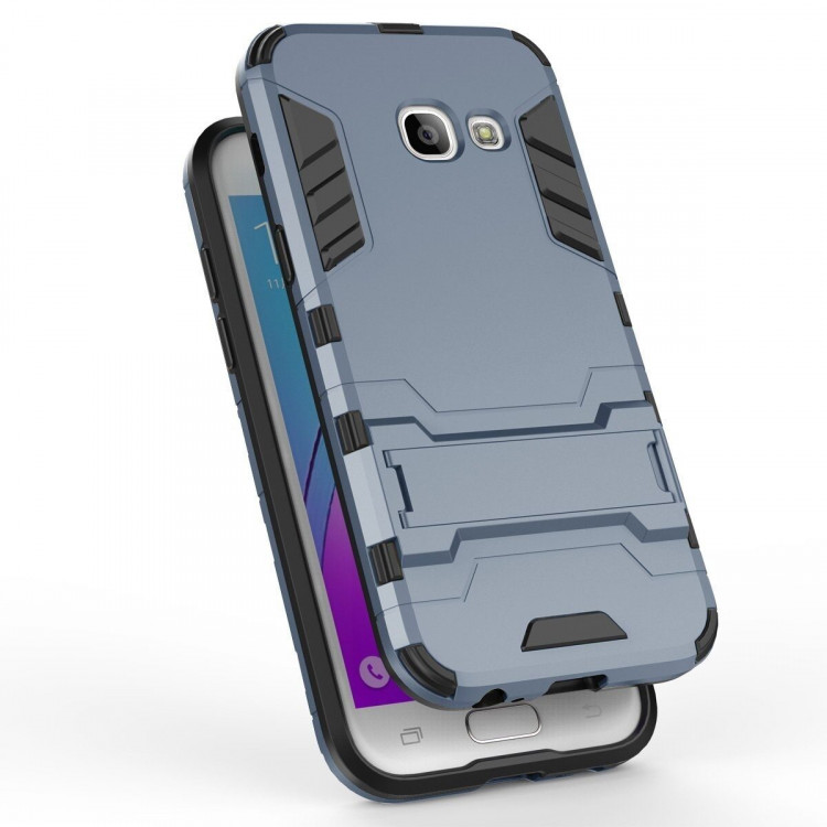 Чехол Duty Armor для Samsung Galaxy A3 (2017) SM-A320F (темно-серый)