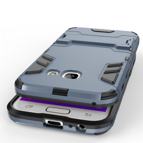 Чехол Duty Armor для Samsung Galaxy A3 (2017) SM-A320F (темно-серый)