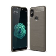 Чехол-накладка Carbon Fibre для Xiaomi Mi 6X / Xiaomi Mi A2 (серый) Чехол-накладка Carbon Fibre для Xiaomi Mi 6X / Xiaomi Mi A2 (серый)