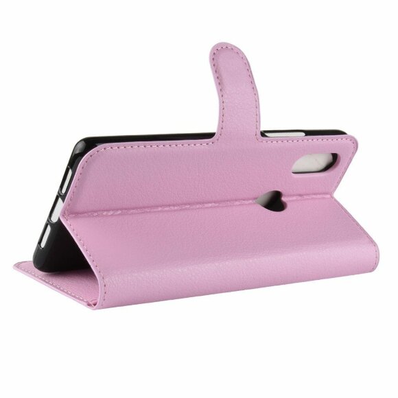 Чехол с визитницей для Xiaomi Mi 8 SE (розовый) Чехол с визитницей для Xiaomi Mi 8 SE (розовый)