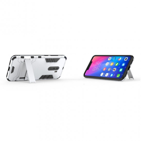 Чехол Duty Armor для Xiaomi Pocophone F1 / Poco F1 (серебряный) Чехол Duty Armor для Xiaomi Pocophone F1 / Poco F1 (серебряный)