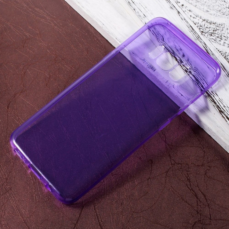 Силиконовый TPU чехол для Samsung Galaxy S8 (фиолетовый)