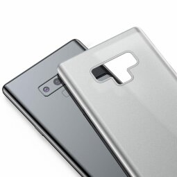 Чехол Baseus Ultra Thin Matte для Samsung Galaxy Note 9 (черный полупрозрачный)