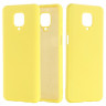 Силиконовый чехол Mobile Shell для Redmi Note 9S / Note 9 Pro / Note 9 Pro Max (желтый)