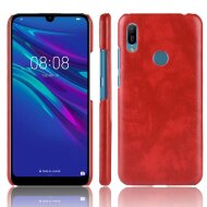 Кожаная накладка-чехол для Huawei Y6 (2019) / Honor 8A / Honor 8A Pro / Honor 8A Prime (красный) Кожаная накладка-чехол для Huawei Y6 (2019) / Honor 8A / Honor 8A Pro / Honor 8A Prime (красный)