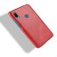 Кожаная накладка-чехол для Huawei Y6 (2019) / Honor 8A / Honor 8A Pro / Honor 8A Prime (красный)