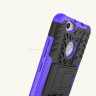 Чехол Hybrid Armor для Huawei Nova (черный + фиолетовый)