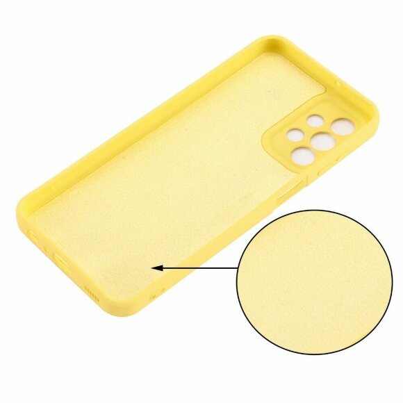 Силиконовый чехол Mobile Shell для Samsung Galaxy A23 4G (желтый) Силиконовый чехол Mobile Shell для Samsung Galaxy A23 4G (желтый)